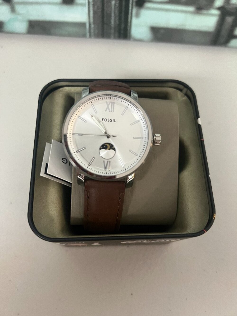 Fossil BQ2908 Rhett Multifunction Brown Leather Watch